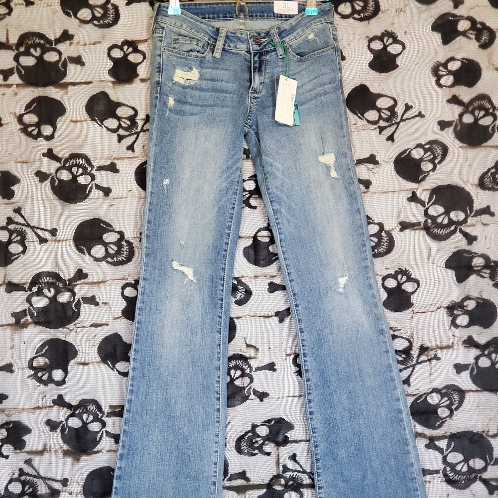 BULLHEAD BLACK BOOT CUT JEANS